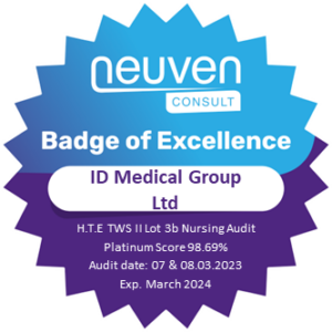 Neuven consult badge of excellence logo